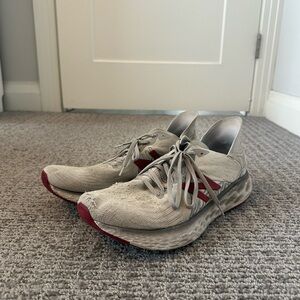 New Balance Athletic Shoes - Gray and Red